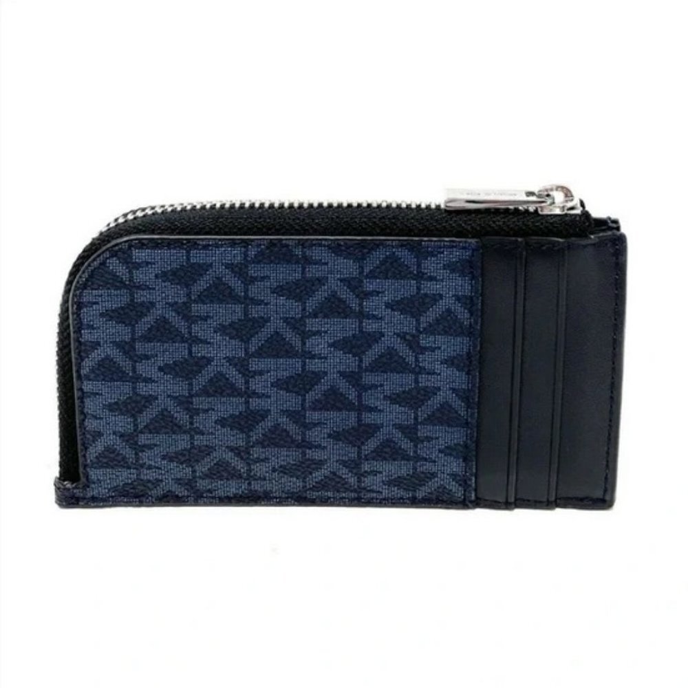 Michael Kors L Zip Mini Wallet Admiral NWT - Picture 11 of 16